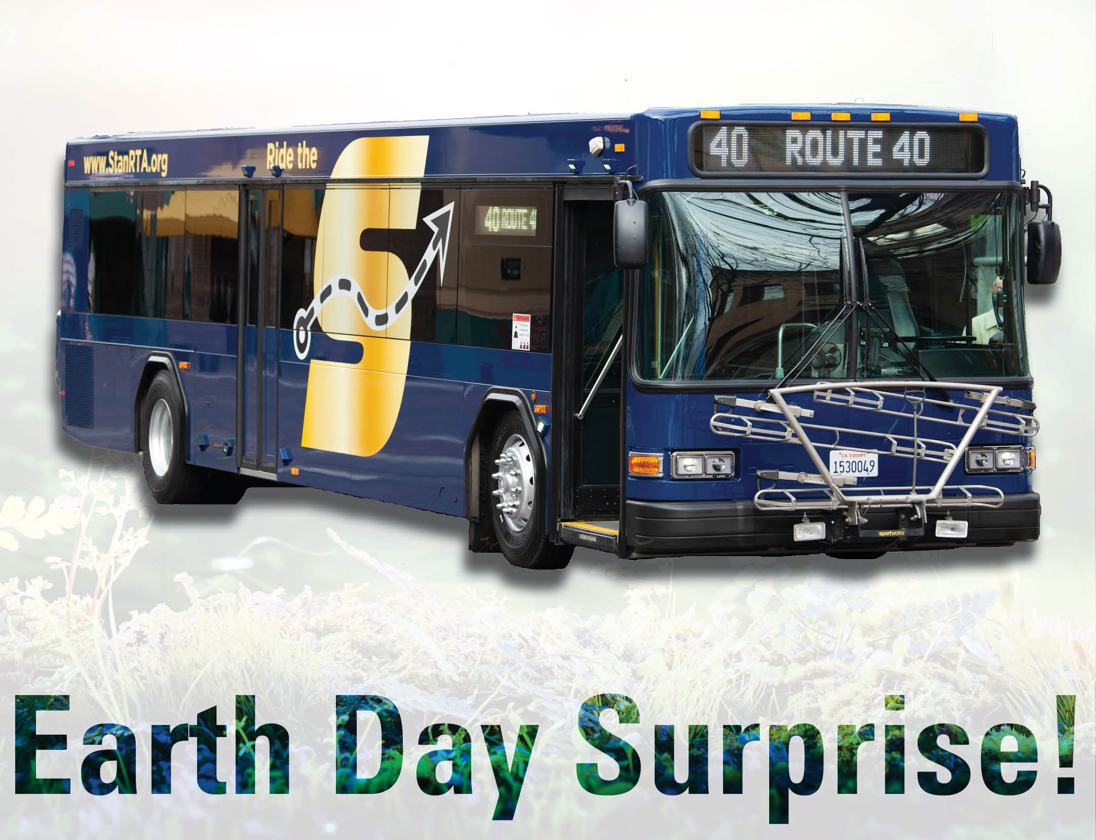 Earth Day Surprise, image of The S Bus