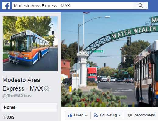 Modesto Area Express Facebook Page
