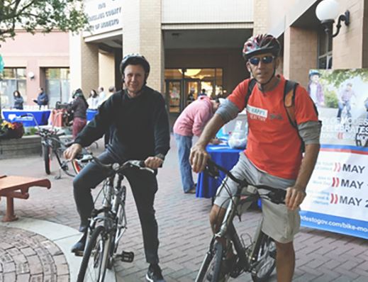 Image of Men on Bikes