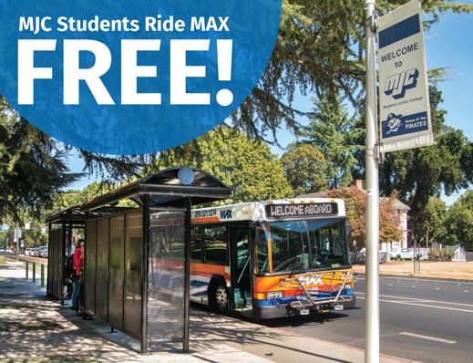MJC Students Ride MAX free