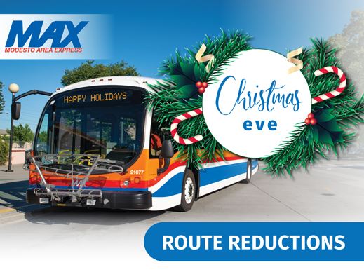 MAX Christmas Eve Route Reductions